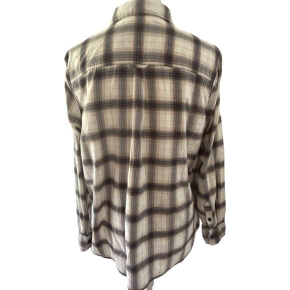 Pendleton Flannel Button Down Plaid Long Sleeve Casual Shirt Womens SZ Petite M - Picture 4 of 10